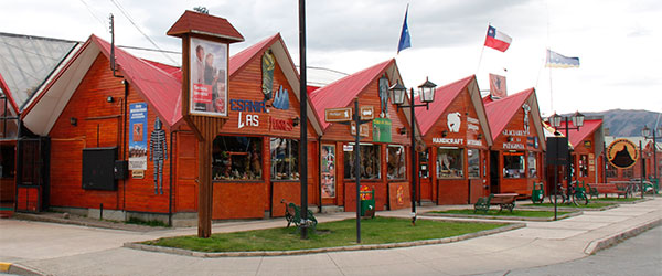 Pavilhão de artesanatos em Puerto Natales, Chile - Foto: Amandina Morbeck.