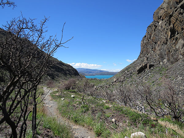 Circuito W, Torres del Paine, lago e geleira Grey - Foto: Amandina Morbeck.