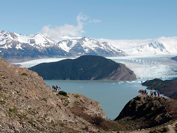Mirante do Lago/Geleira Grey. Estupendo! - Circuito W, Torres del Paine, Chile- Foto: Amandina Morbeck.