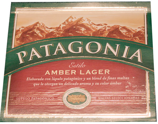 Rótulo da cerveja Patagonia, lembrança do jantar de despedida no Soberbia, Buenos Aires, Argentina - Foto: Amandina Morbeck.