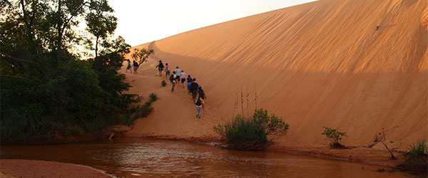 Dunas do Jalapão ao entardecer - Foto: Amandina Morbeck.