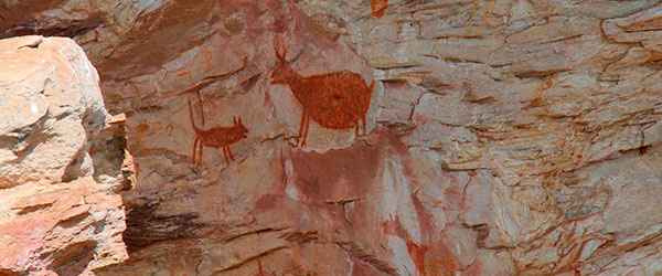 Sítio Arqueológico da Pedra Pintada - www.viajandocomaman.com.br - Foto: Amandina Morbeck