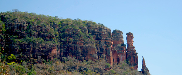 Serra do Roncador para ilustrar Curiosidades garimpadas do Viajando com Aman.