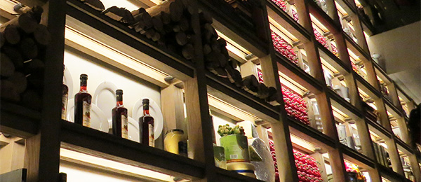 Detalhe do interior do Restaurante Mozza em São Paulo, capital - Foto: Amandina Morbeck.