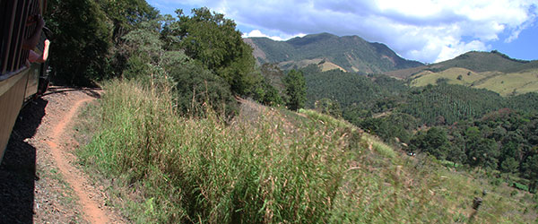 Trem da Serra da Mantiqueira - Foto: Amandina Morbeck.