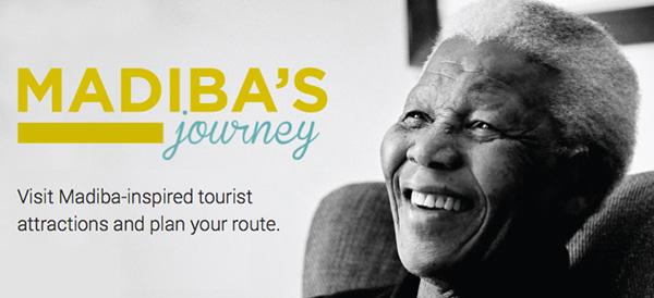 África do Sul lança roteiro turístico com a trajetória de Nelson Mandela.