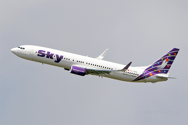 A chilena Sky Airline chega ao Brasil.
