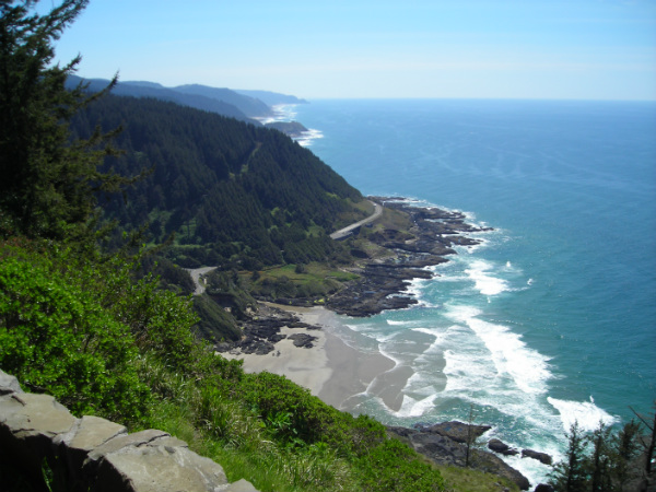 Na Pacific Coast - Cape Perpetua, no Oregon - Foto: Reprodução.