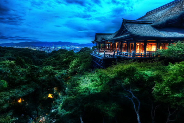 Um dos belos templos de Kyoto, Japão - Foto: Reprodução/Pichost.