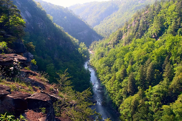 Appalachian Trail - Tallulah Gorge, em Tallulah Falls, Geórgia - Foto: Reprodução/Miss Debbie.