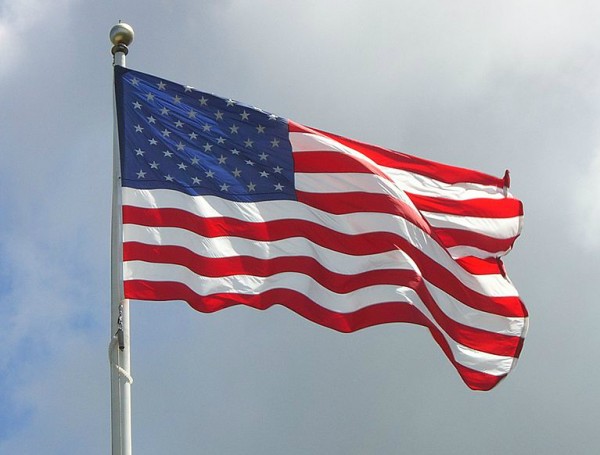 Bandeira dos Estados Unidos.