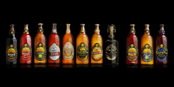Tripos de cervejas produzidas pela Baden Baden - Foto: Divulgação.