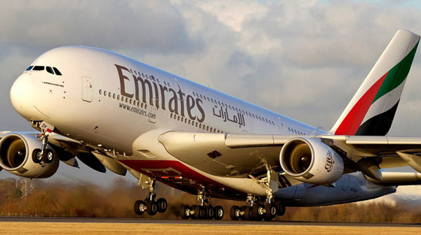 10 melhores companhias aéreas do mundo (2015) - Emirates - 5 lugar.