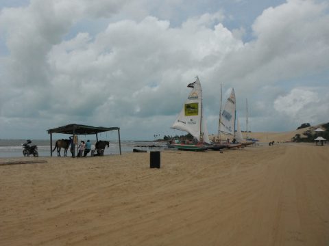 Praia de Genipabu - a caminho de São Miguel do Gostoso