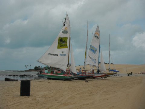 Praia de Genipabu - a caminho de São Miguel do Gostoso