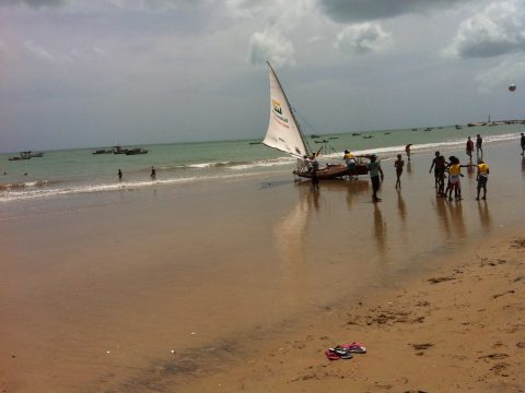 Pescadores em Caiçara do Norte