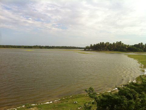 Lagoa perto de São Miguel do Gostoso