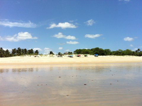 Praia da Xêpa em  São Miguel do Gostoso