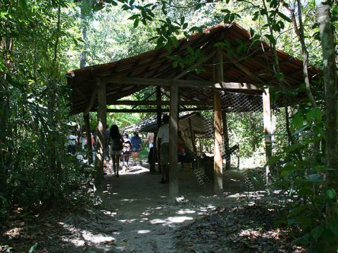 Entrada do fervedouro