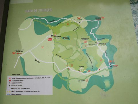 Assim é o parque
