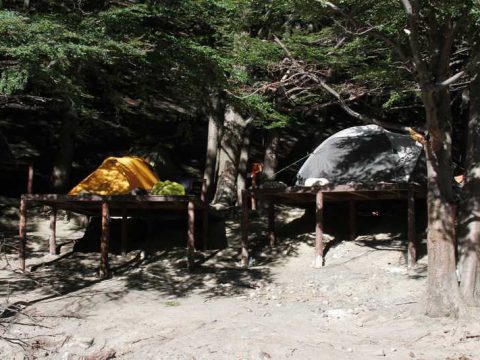 Acampamento El Chileno, Torres del Paine