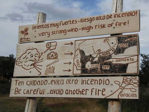 Alerta para prevenir incêndios