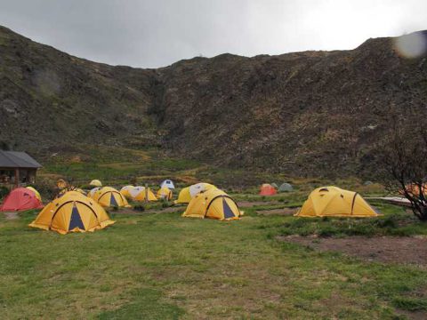 Acampamento Paine Grande, Torres del Paine