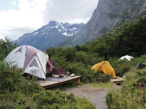 Acampamento Los Cuernos, Torres del Paine
