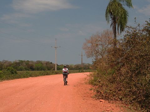 Primeiro dia de pedal na Transpantaneira
