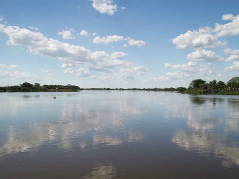 Rio Paraguai em Porto da Manga