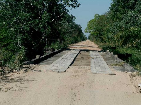 Estrada-parque do Pantanal de Mato Grosso do Sul