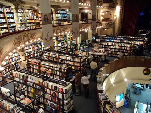 Livraria Ateneo - interior