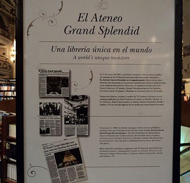 Livraria Ateneo - interior
