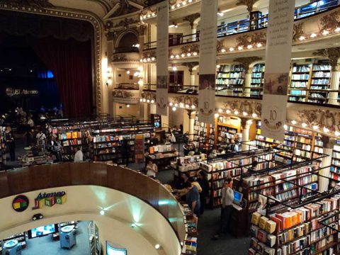 Livraria Ateneo - interior