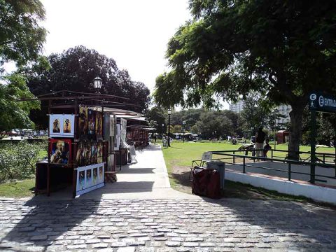 Feira na Recoleta
