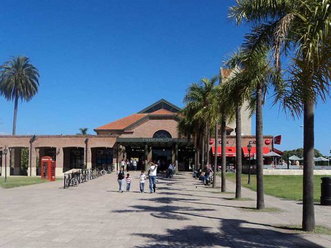 Estação de trem em Tigre