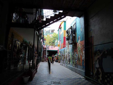La Boca, perto do Caminito
