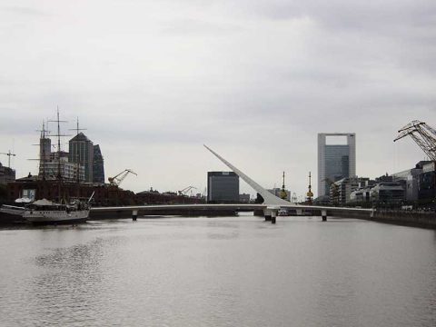 Ponte da Mulher, Puerto Madero