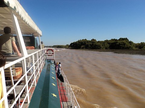 Visual durante o passeio de barco