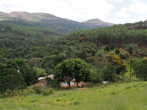 Paisagem no Caminho dos Diamantes/Estrada Real