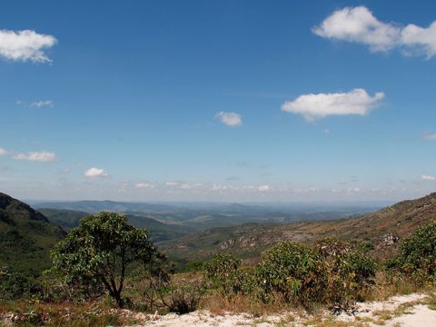 Paisagem no Caminho dos Diamantes/Estrada Real