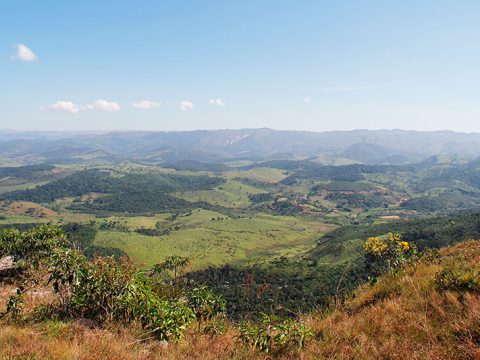 Paisagem no Caminho dos Diamantes/Estrada Real