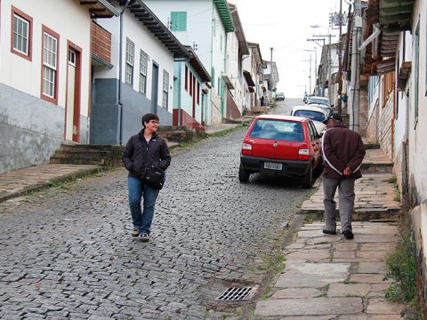 Numa manhã fria em Ouro Preto