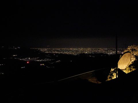 Vista noturna de Belo Horizonte