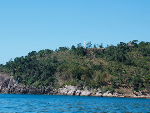 Paisagem pelo caminho até a Praia de Castelhanos