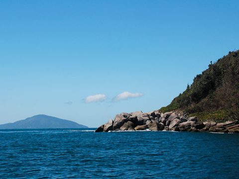 Paisagem pelo caminho até a Praia de Castelhanos